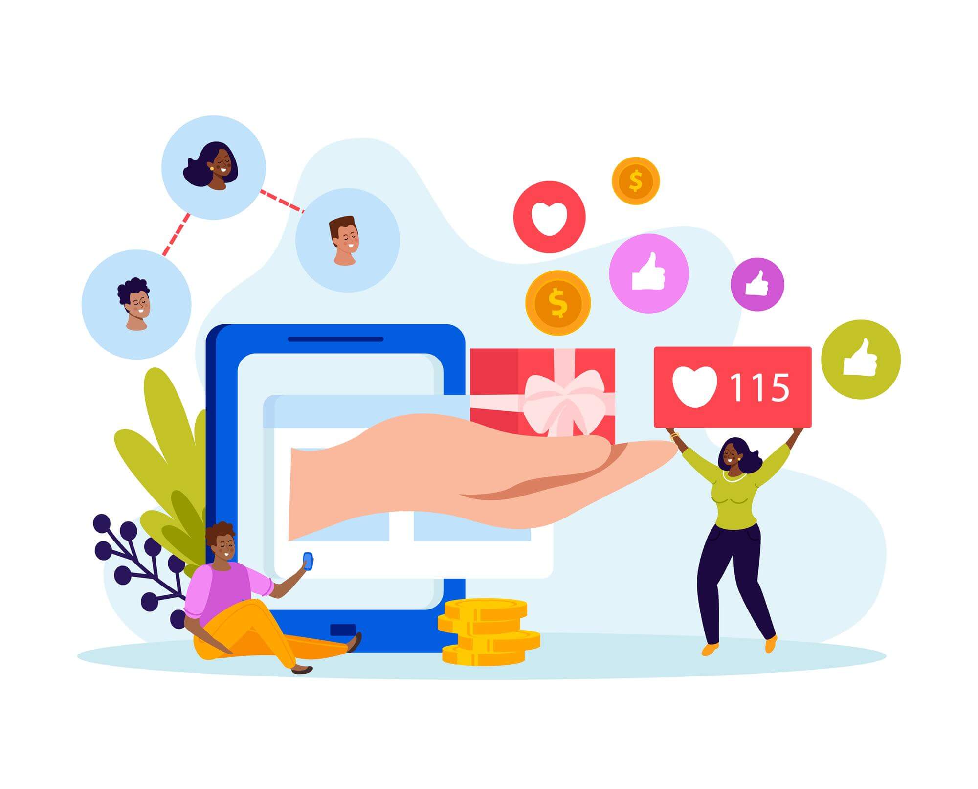 تبلیغات-در-شبکه-های-اجتماعی